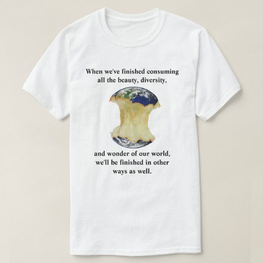 Als we klaar zijn met het consumeren van onze were t-shirt (Design voorkant)