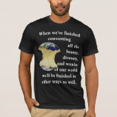 Als we klaar zijn met het consumeren van onze were t-shirt (Voorkant)