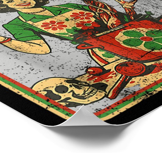 Als we maar één miljardair eten, zal de rest Herfs Poster (Hoek)