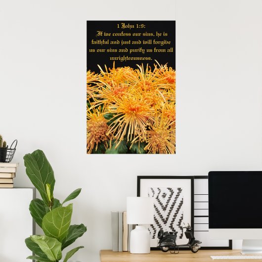 Als we onze zonden bekennen poster (Thuiskantoor)