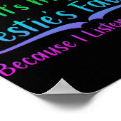 Als we problemen krijgen, is het de fout van mijn  poster (Hoek)