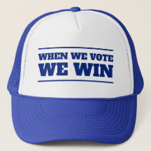 Als we stemmen, winnen we Trucker Hat