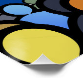 Als we vechten winnen we Harris Walz Perfect Poster (Hoek)