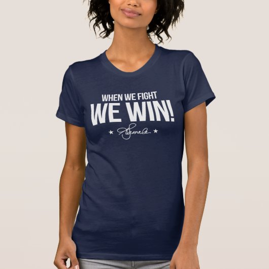 Als we vechten winnen we - Kamala T-shirt (Voorkant)