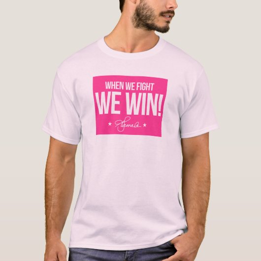 Als we vechten winnen we - Kamala T-shirt (Voorkant)