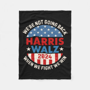 Als we vechten, winnen we niet fleece deken