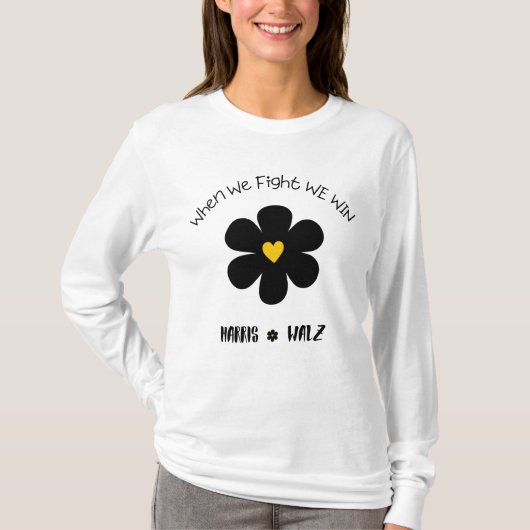 Als we vechten winnen we t-shirt (Voorkant)