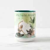 Als we Waterverf Yoga Mok horen (Center)