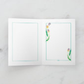 "Als we zouden leren geloven" wenskaart Kaart (Binnen)