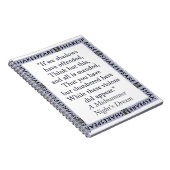 Als wij schaduwen beledigd hebben notitieboek (Rechterzijde)