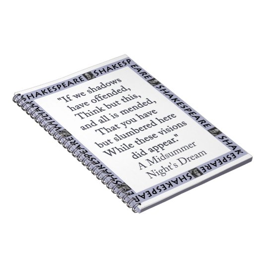 Als wij schaduwen beledigd hebben notitieboek (Rechterzijde)