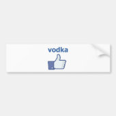 ALS wodka Bumpersticker (Voorkant)