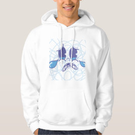 Als woorden falen, schreeuwt de stilte. hoodie