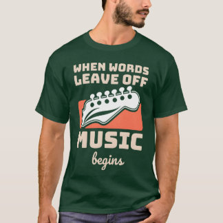 Als Word leuk ophoudt T-shirt