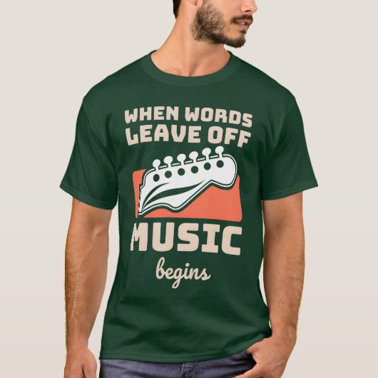 Als Word leuk ophoudt T-shirt (Voorkant)