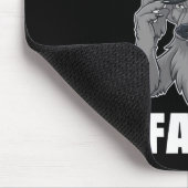 Als ze achter je rug praten Fart Meme Muismat (Hoek)