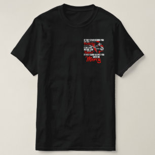 Als ze achter staan, geef je ze bescherming als t-shirt
