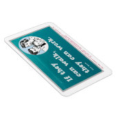 Als ze kunnen lopen, kunnen ze werken. Magneet (Rechterzijde)