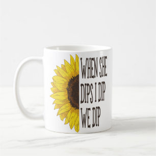 Als ze me dipt, dan dip ik... koffiemok