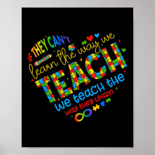 Als ze niet kunnen leren hoe we speciale ED-thee l Poster