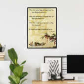 Als ze niet lachen, zou het niet Tao zijn Poster (Thuiskantoor)