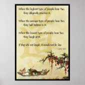 Als ze niet lachen, zou het niet Tao zijn Poster (Voorkant)