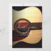 Als ze zeggen dat ik gitaarland huwelijk doe kaart (Achterkant)