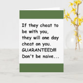 ALS ZIJ VOOR U BEDRIEGEN ZULLEN ZIJ OP U GUARA KAART (Gele Bloem)