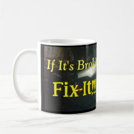 ALS ZIJN GEBROKEN -FIX IT KOFFIE MOK