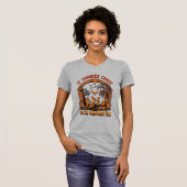 Als zombies ons achterna komen ik struikel jij ker t-shirt (Voorkant volledig)