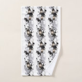 Als Zwarte Rozen Vervagen Geest Handdoek Set (Handdoek)
