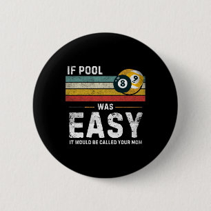 Als zwembad was makkelijk  snooker pool speler gra ronde button 5,7 cm