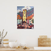 Alsace en Lorraine  Print (Keuken)