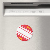 Alsace flag Magnet (Insitu (Vaatwasser))