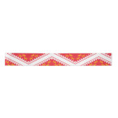 Alsace flag Ribbon Satijnen Lint (Voorkant)