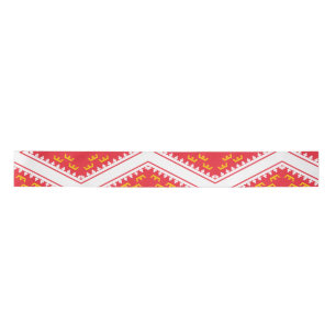 Alsace flag Ribbon Satijnen Lint