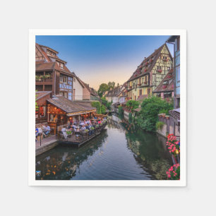 Alsace France Flower Water Canal Servet
