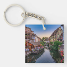 Alsace France Flower Water Canal