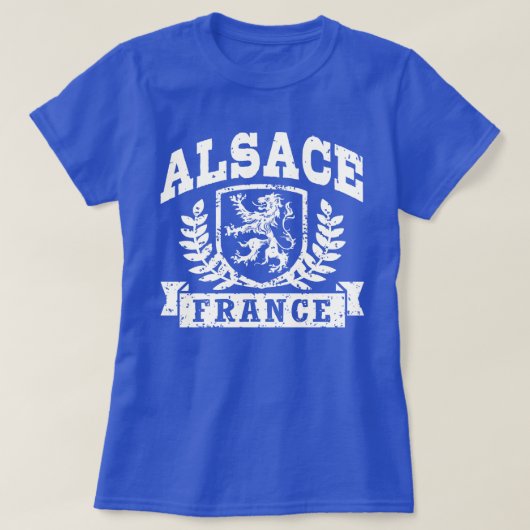 Alsace France T-shirt (Design voorkant)