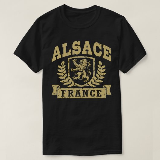 Alsace France T-shirt (Design voorkant)