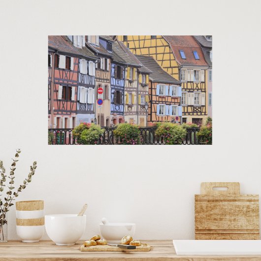 Alsace, Frankrijk 3 Poster (Keuken)