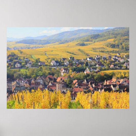 Alsace, Frankrijk 6 Poster (Voorkant)