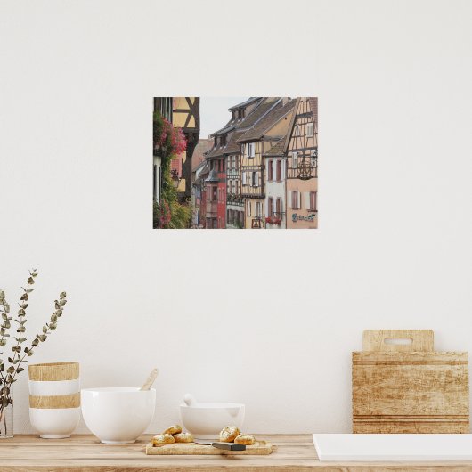 Alsace, Frankrijk 8 Poster (Keuken)