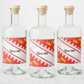 Alsace Likeurfles Etiket (Flessen)