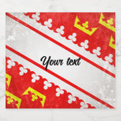 Alsace Likeurfles Etiket (Enkel label)