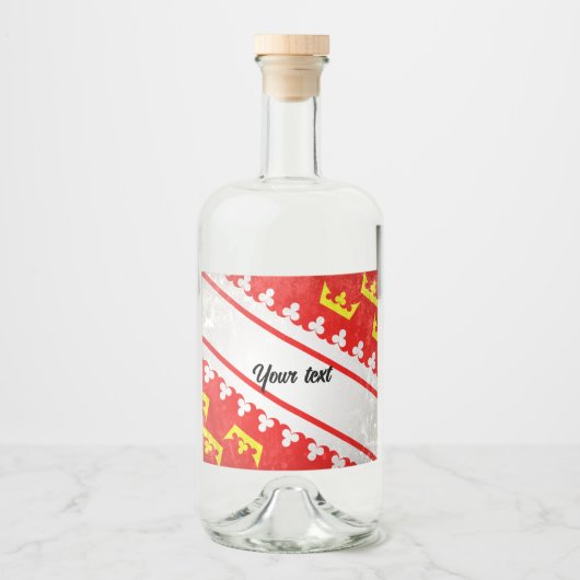 Alsace Likeurfles Etiket (Voorkant)