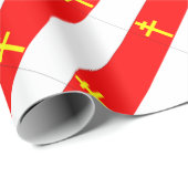 Alsace-Lorraine Flag Cadeaupapier (Rol Hoek)