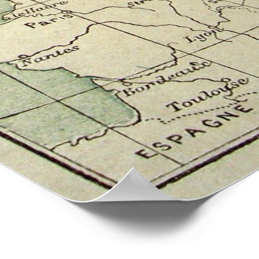 Alsace-Lorraine Poster (Hoek)