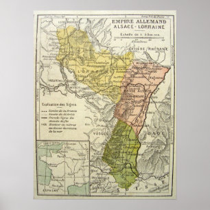 Alsace-Lorraine Poster