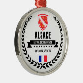 Alsace Metalen Ornament (Rechts)
